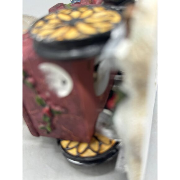 Flowers Inc. Christmas Santa Claus Train Snow Globe Decoration READ - Picture 9 of 9